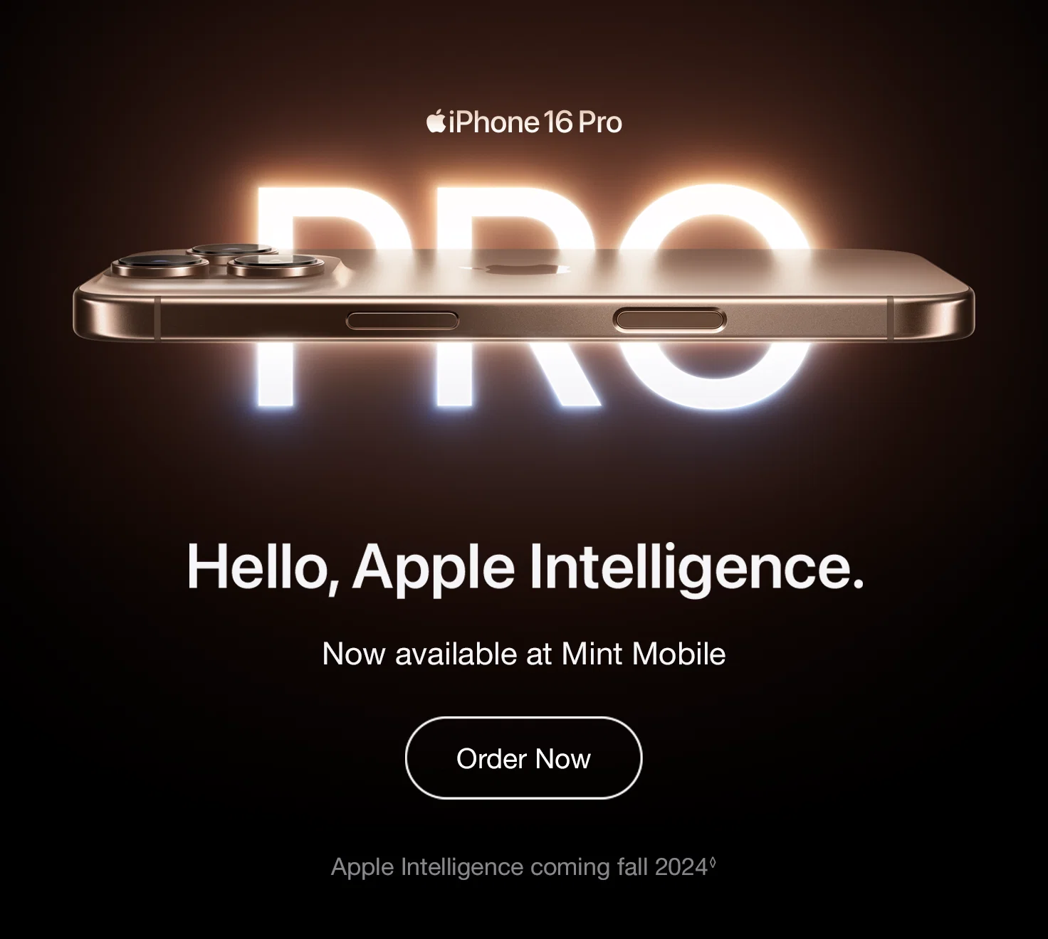 iPhone 16 Pro - Hello Apple Intelligence 
