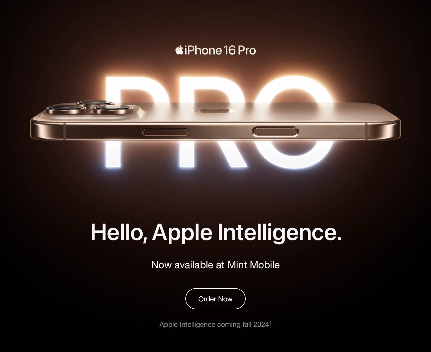 iPhone 16 Pro - Hello Apple Intelligence 