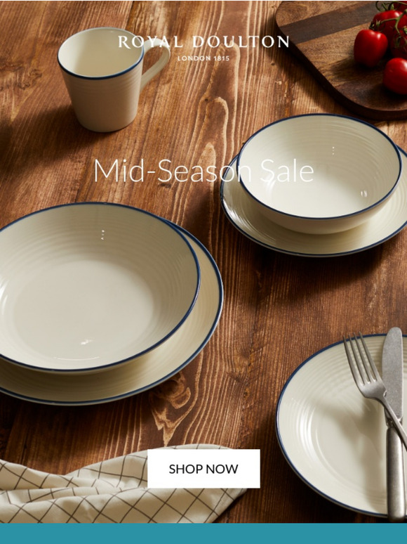 Enjoy 20% off* in our Mid-Season Sale