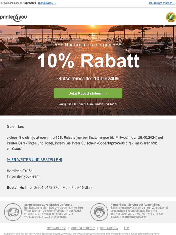 Liebe:r Kund:in, Ihr Gutschein läuft ab!