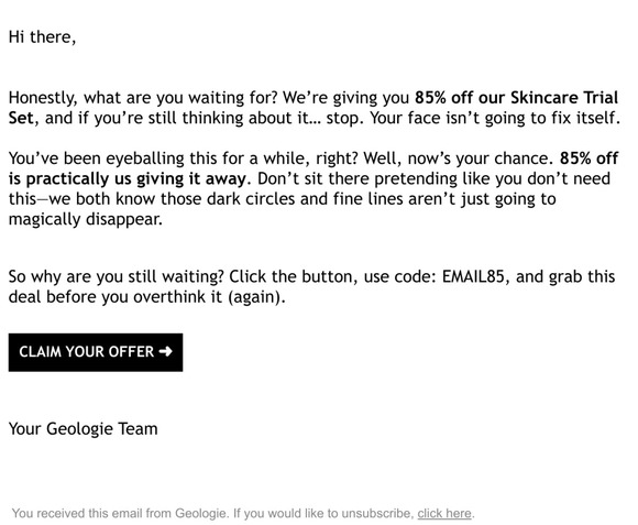 Seriously, 85% Off – What Are You Waiting For?