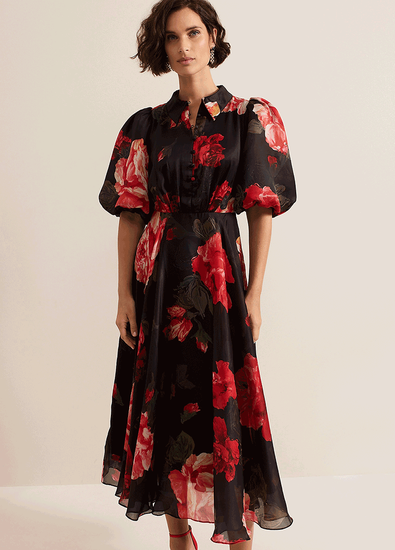 phase-eight-cilla-floral-shirt-midi-dress