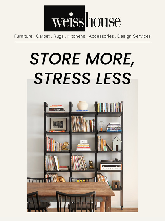 Store More, Stress Less