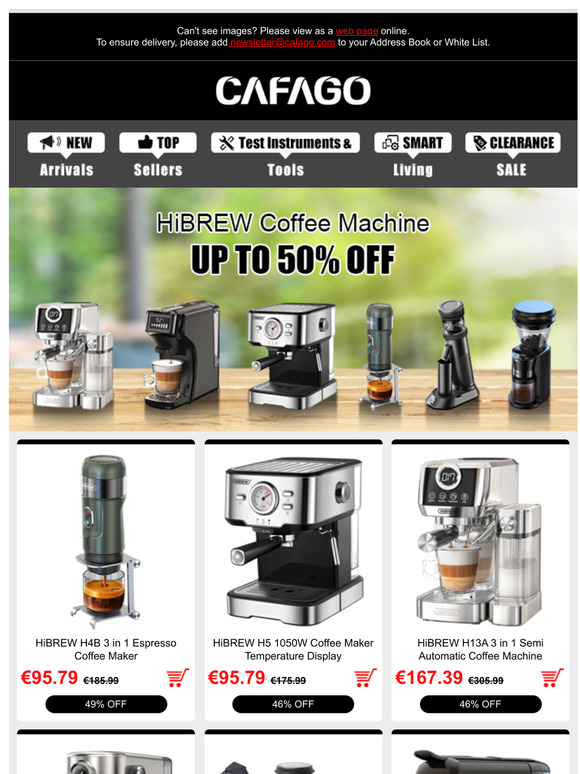 HiBREW Coffee Machine, Up to 50% OFF, Check Now>>>