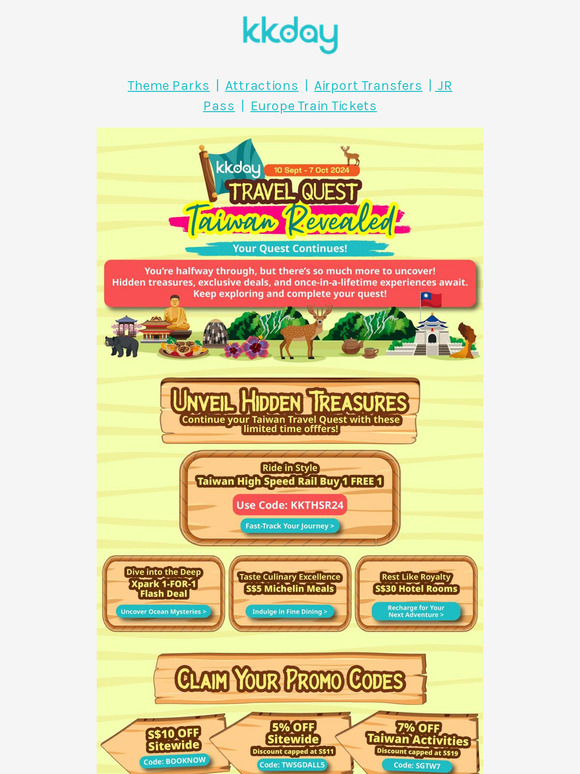 🌟 Big Savings Revealed – Conquer Taiwan's Best!