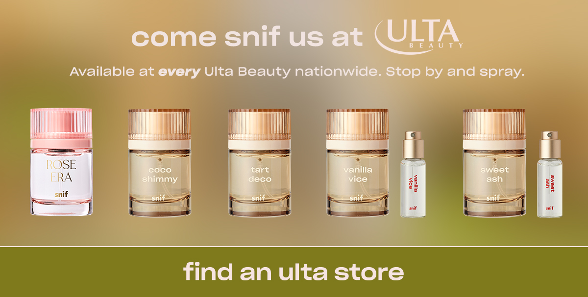 Available at every Ulta Beauty nationwide. Stop by and spray. [Find a store]