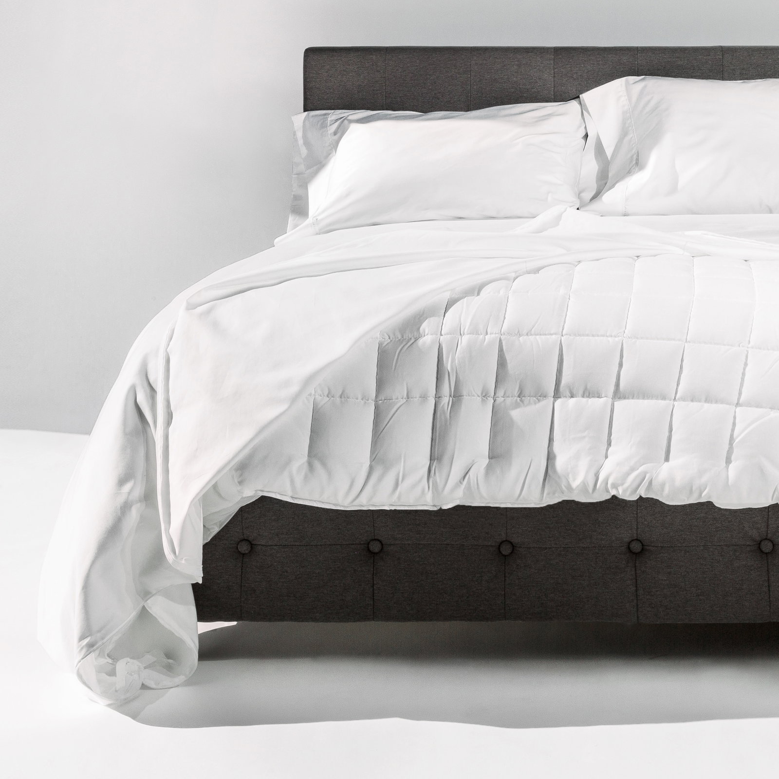 QuickZip down alternative comforter and duvet cover