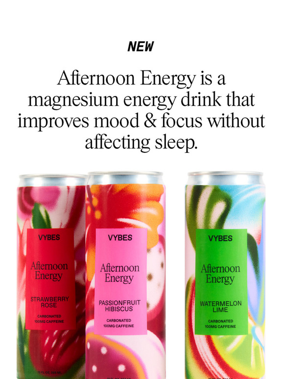 We made a Magnesium Energy Drink