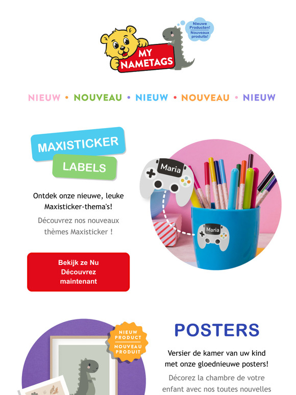 🚨 Nieuwe producten en ontwerpen waar u dol op zult zijn! | Nouveaux produits et designs que vous allez adorer !