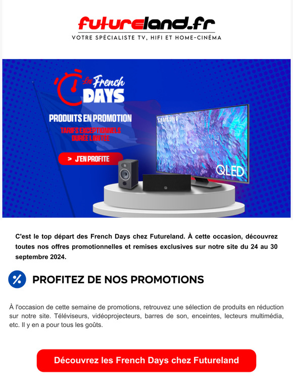 French Days 🇫🇷 découvrez vite nos meilleures offres !