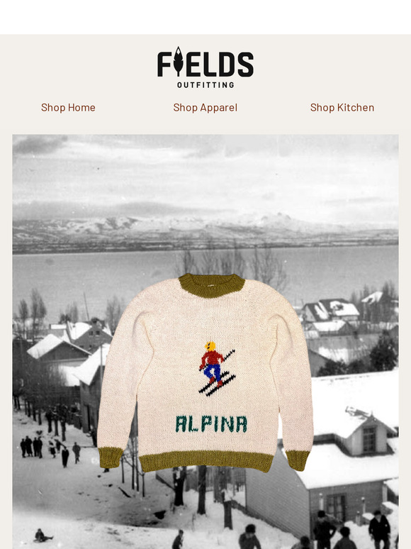 Launching tomorrow: Hand-Knit, Ethically and Sustainably Made Alpina Wool Sweater