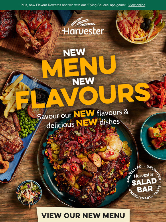 We know FLAVOUR - come and try our delicious new menu 🍴