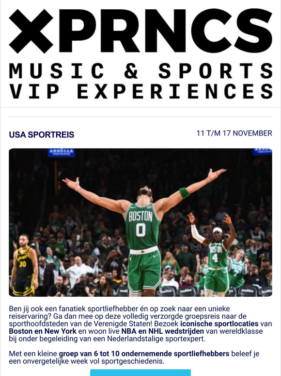Unieke 🏀🏒Sportreis USA | ⚽Wedstrijden live