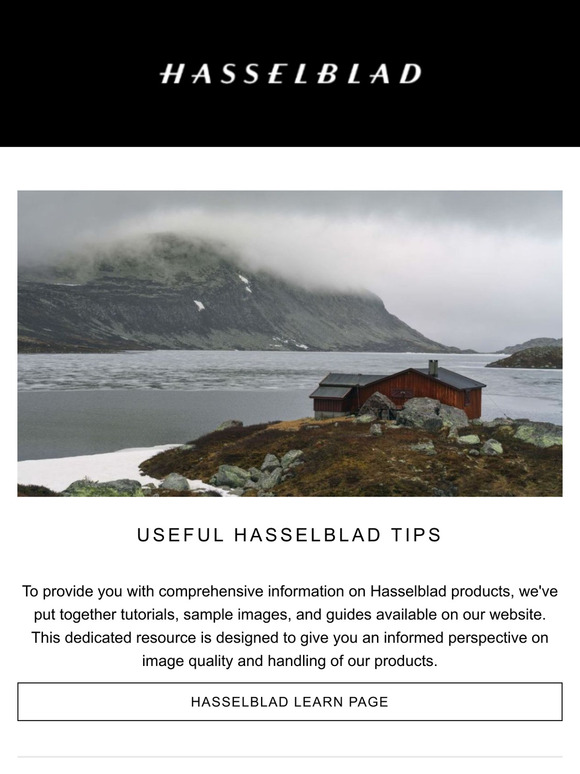 USEFUL HASSELBLAD TIPS