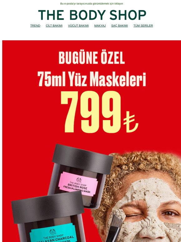 💥 Büyük Boy Yüz Maskeleri 799TL 💥