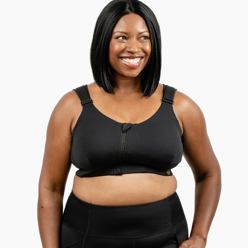 Image of Rise Zip Bra - Max Support