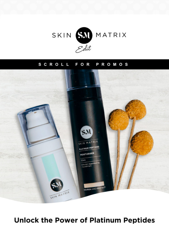Skin Matrix: Free Platinum Peptide Serum with Purchase! | Milled