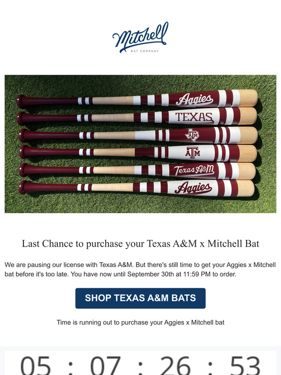 Texas A&M / Last chance to purchase