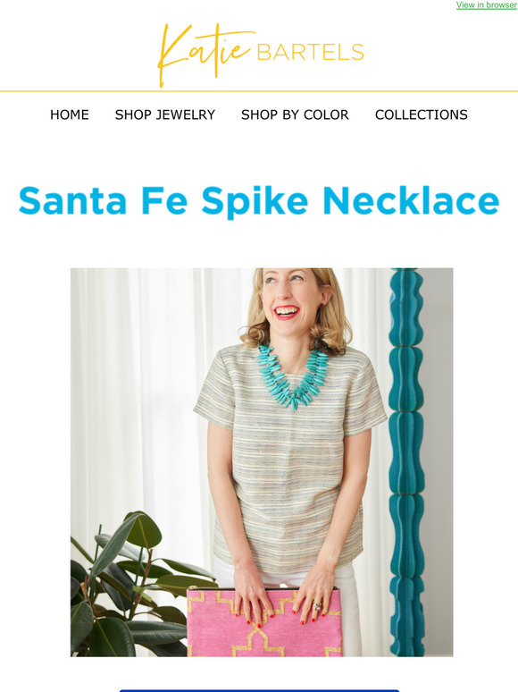 Meet the Santa Fe Spike Necklace