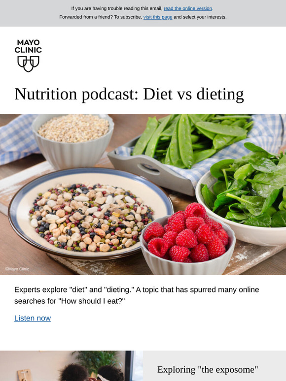 Nutrition podcast: Diet vs dieting