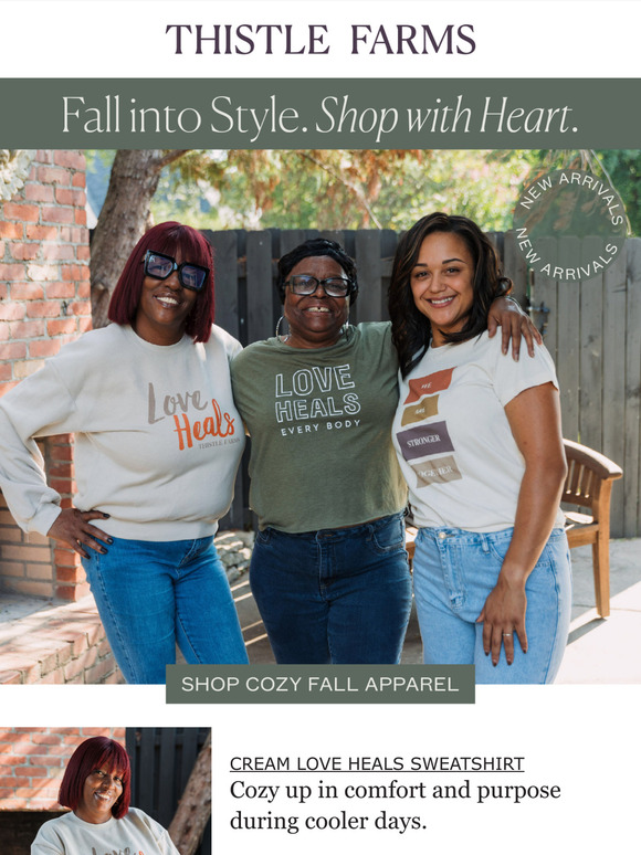 Our Cozy Fall Apparel is Here 🍂