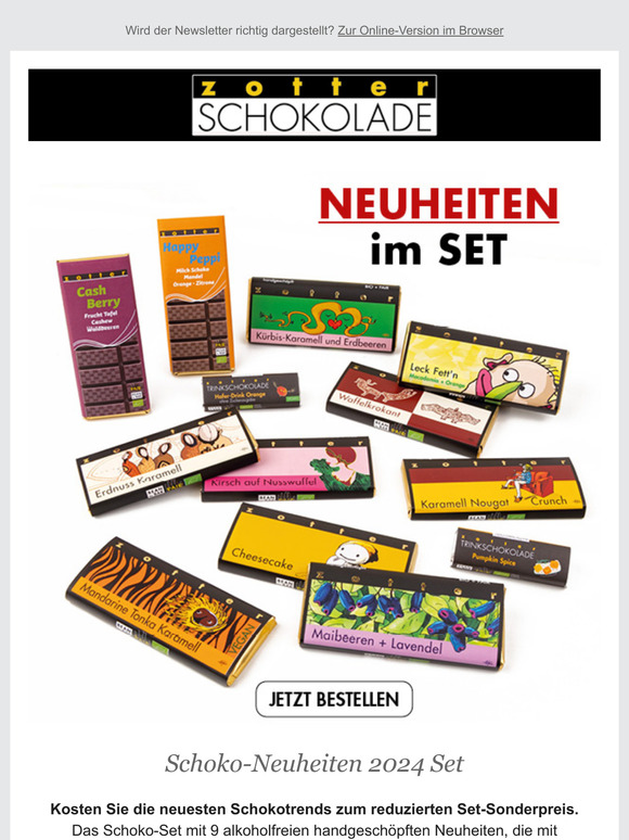 Schoko-Neuheiten zum Sonderpreis im Set 🍫