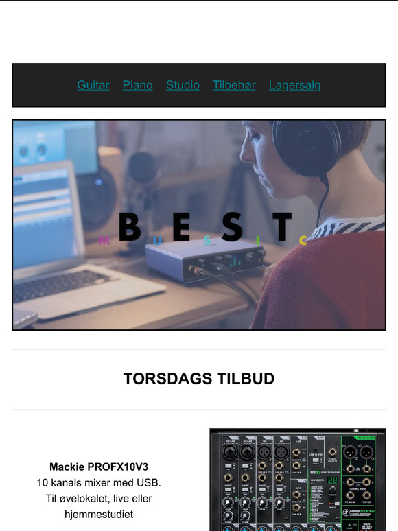 Torsdags tilbud🎶🎙️