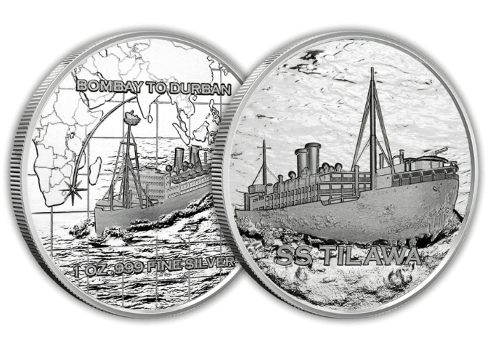 SS Tilawa Shipwreck Silver Bullion
