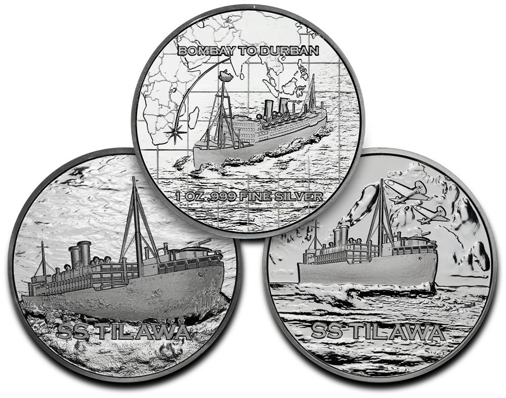 SS Tilawa Shipwreck Silver Bullion