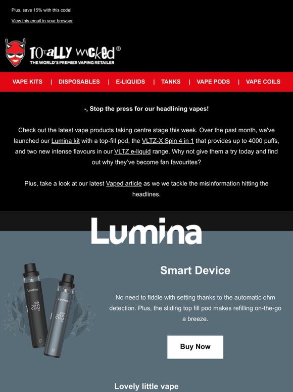 Totally Wicked: , have you tried our latest products?  | Milled