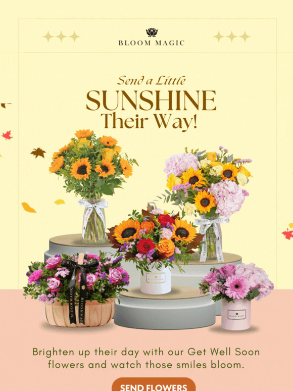 Good Vibes Only: Our Flowers Bring the Sunshine! 🌼✨