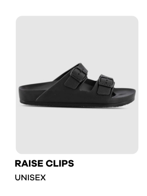 Raise clips black