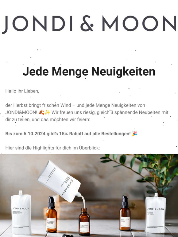 JONDI&MOON | Gleich 3 Neuigkeiten