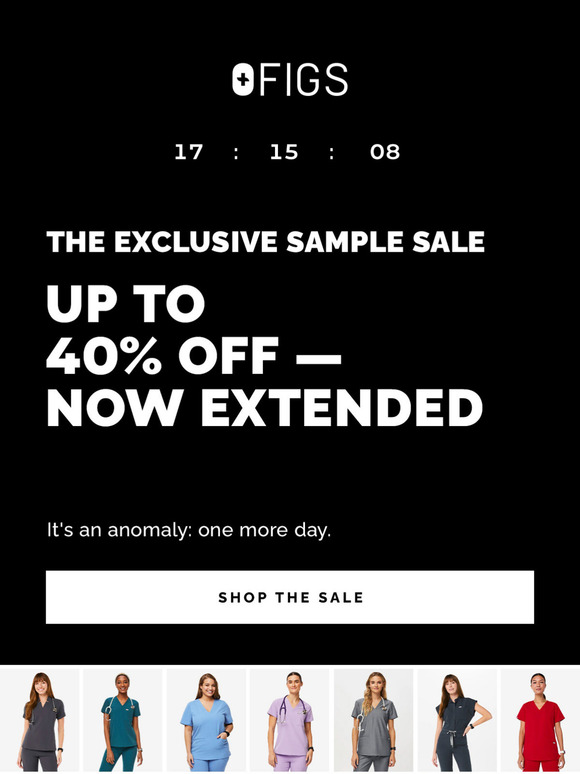 Up to 40% Off — Now Extended