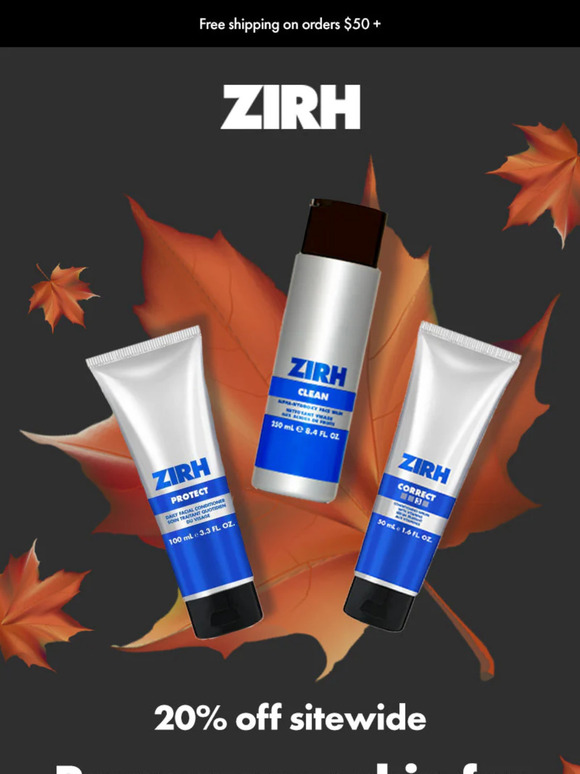 Fall Into Fresh Skin and enjoy 20% off sitewide!