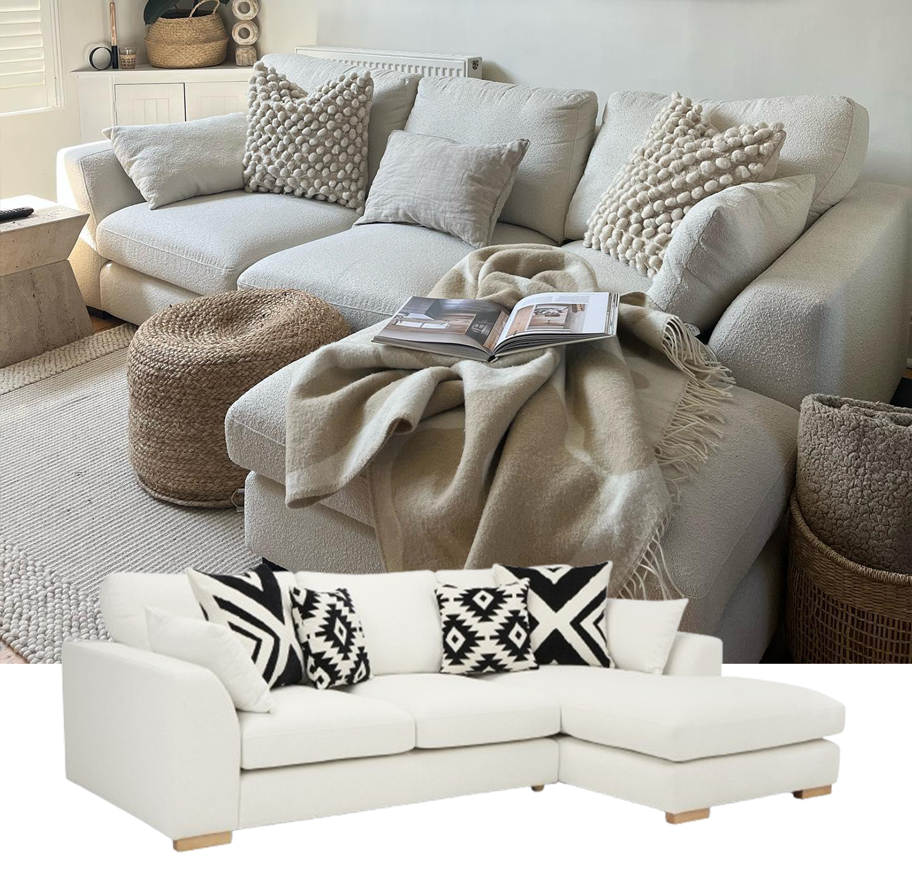 @our.victorian.place - Calix Small Chaise End Sofa