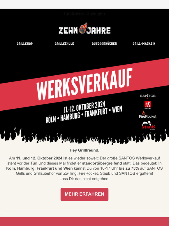 🔥Der größte Werksverkauf aller Zeiten!🔥