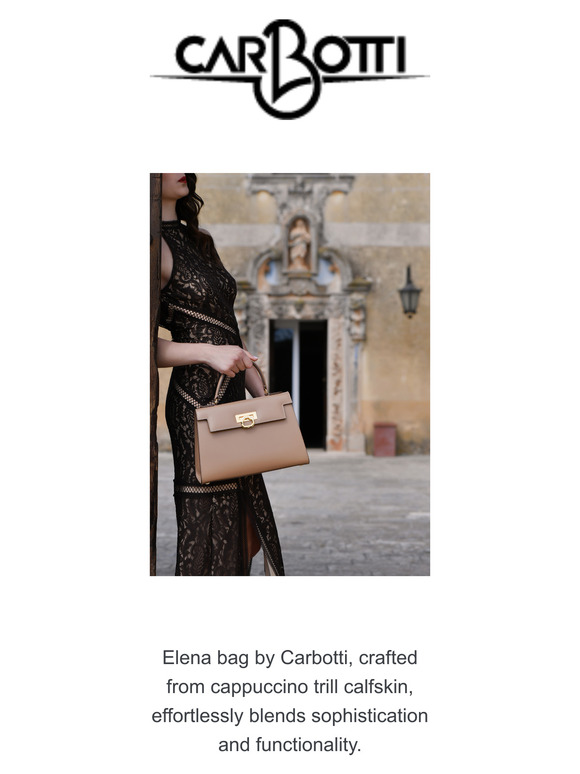 Experience Italian elegance with the Elena bag