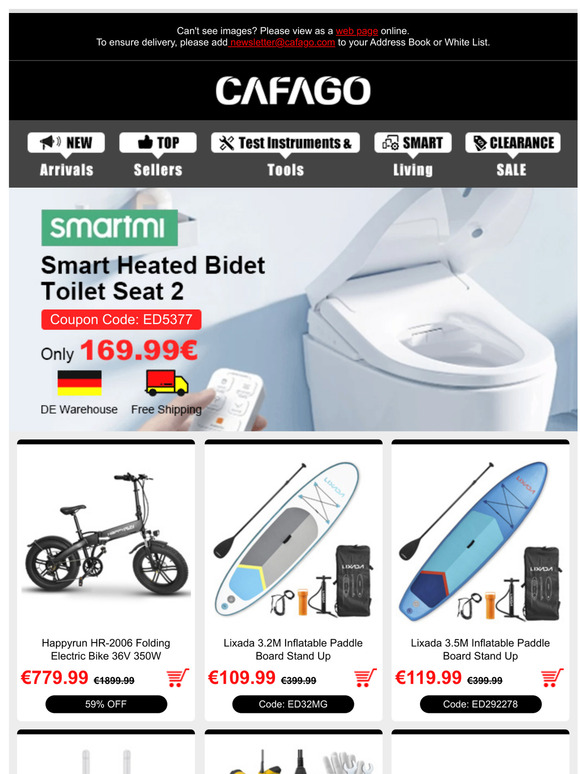 Hey Dear, Use Coupon Code Get Smartmi Toilet Seat 2 at 169.99€ Now!