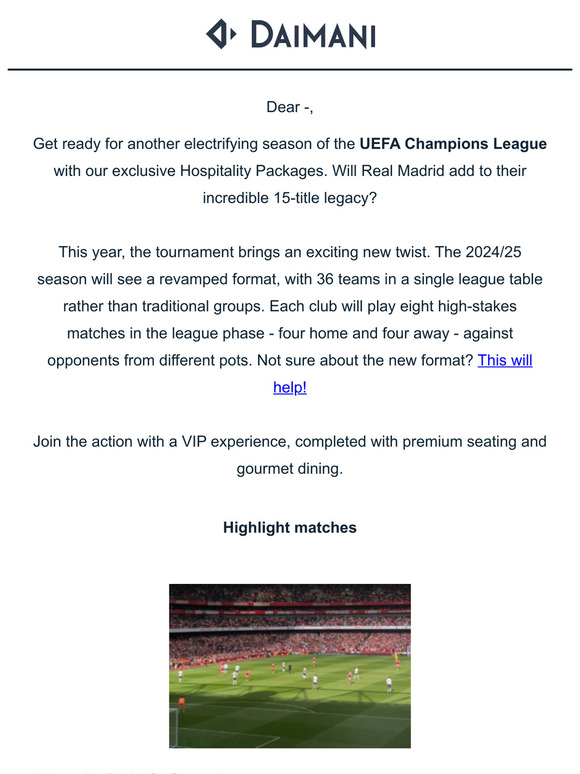 ⚽ Witness the UEFA Champions League like never before!