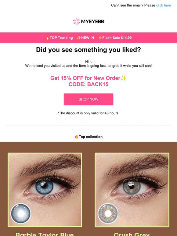 👀Take a second look, it's time to replace your contact lenses