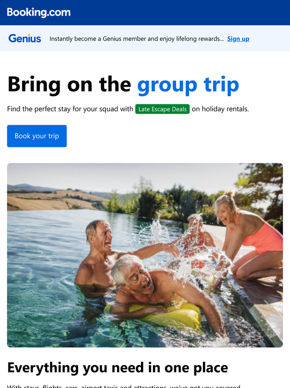 Make your group trip dreams come true ✈️