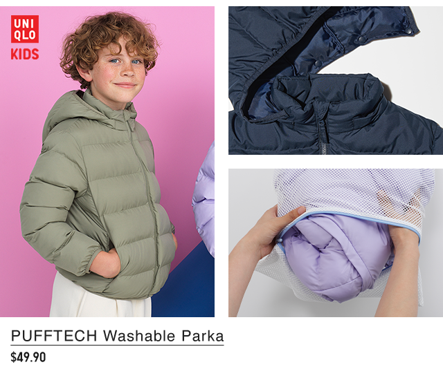 PDP 3 - KIDS PUFFTECH WASHABLE PARKA