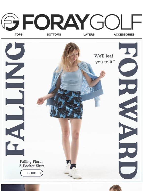 FALL ABOUT YOU: New Falling Floral Skirt 🍁
