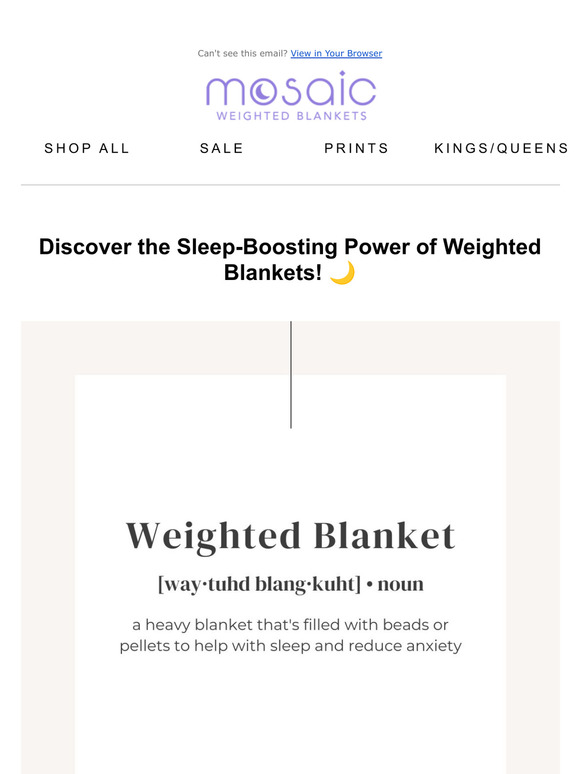 Discover the Sleep-Boosting Power of Weighted Blankets! 🌙