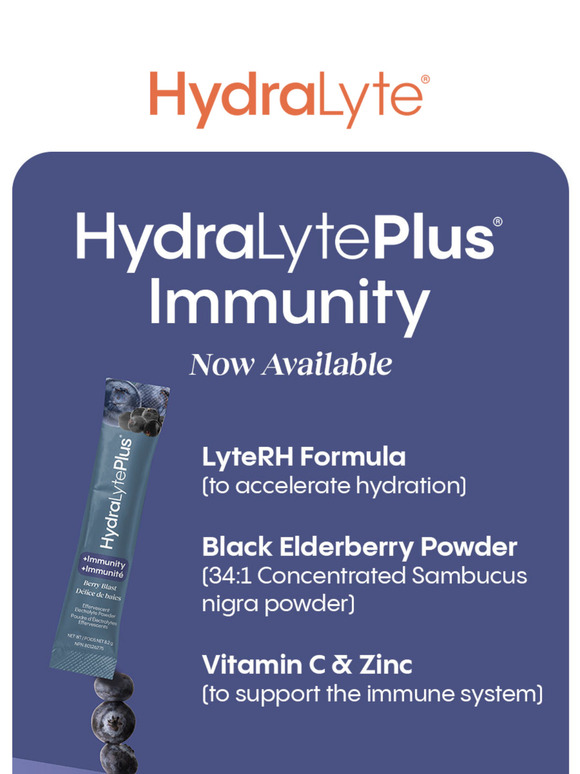 20% Off HydraLyte Plus Immunity