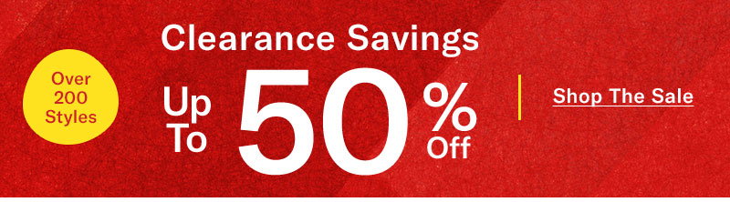 Clearance Sale