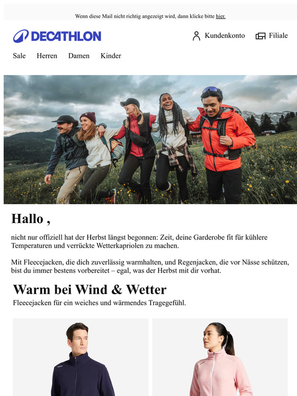Jacken für die Übergangszeit 🌧️