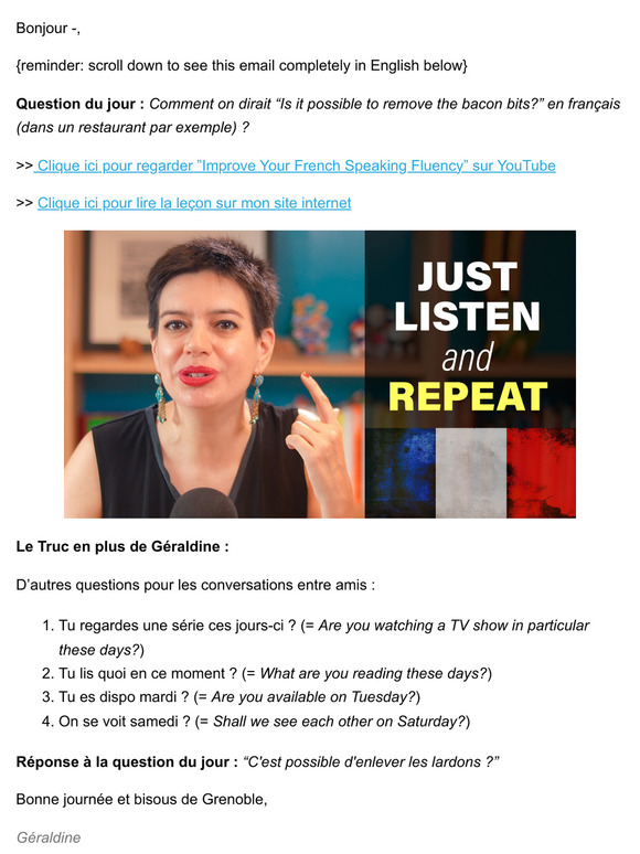 🇫🇷  French "scripts" you'll actually use 👄 [Weekly lesson]