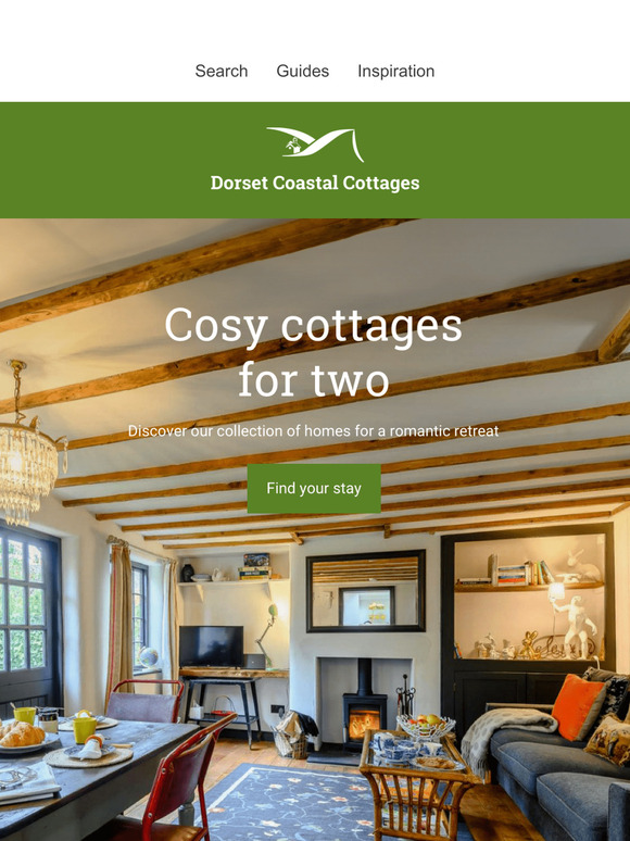 Cosy cottages for two